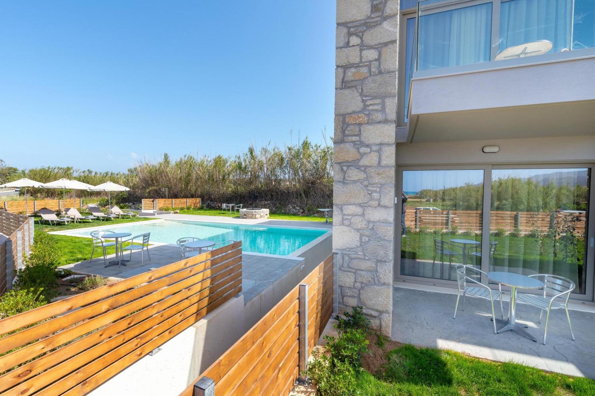 Achatis Apartments With Sea View Kolimvárion Exterior foto
