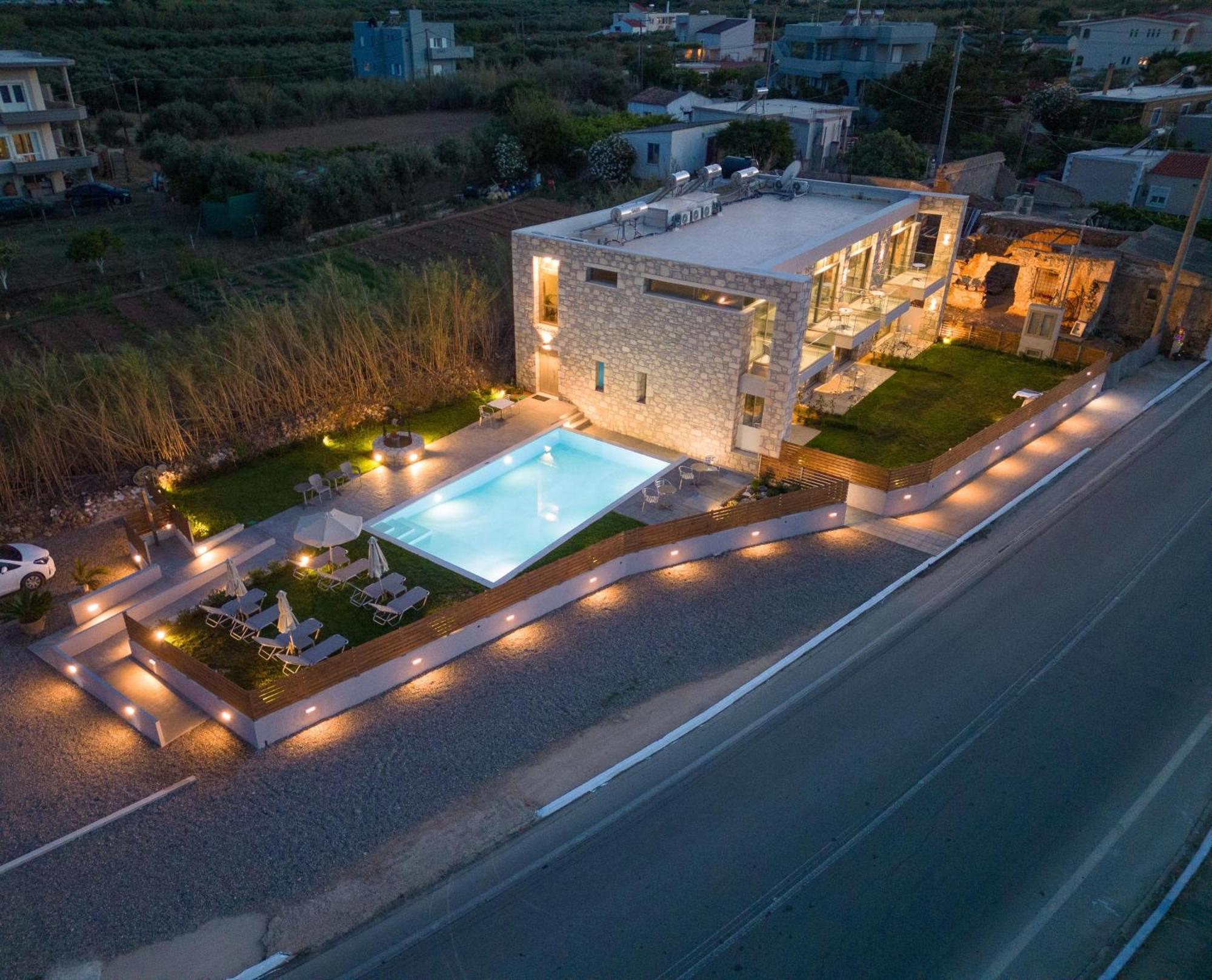 Achatis Apartments With Sea View Kolimvárion Exterior foto